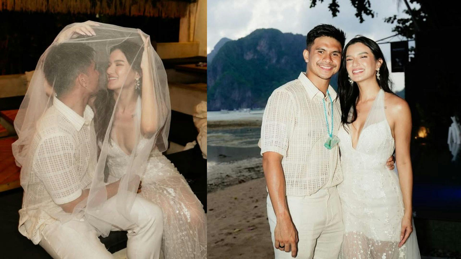 A look at Kiefer Ravena and Diana Mackey’s two weddings in one year
